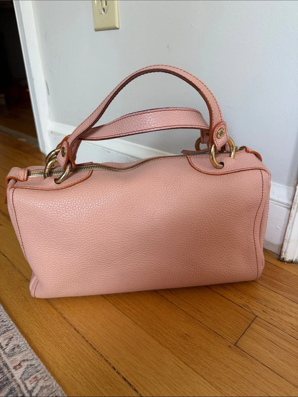 Celine Pink Leather Boogie Bag